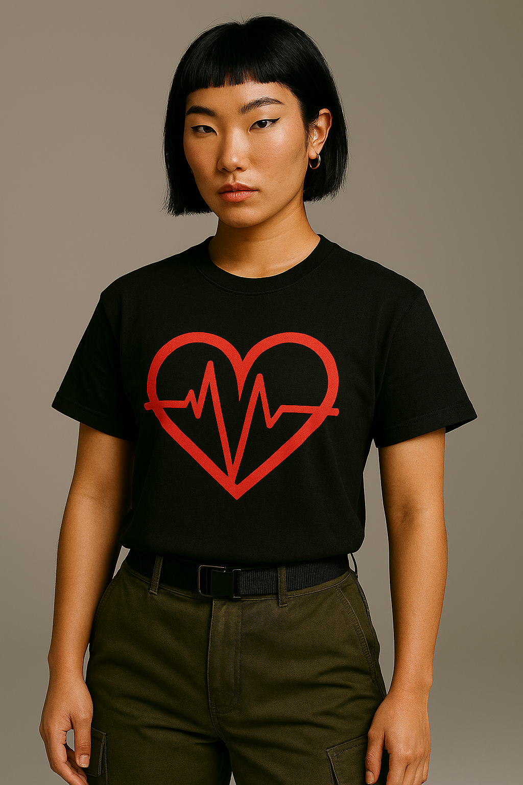 IAL Heartbeat Tee It’s All Love Clothing