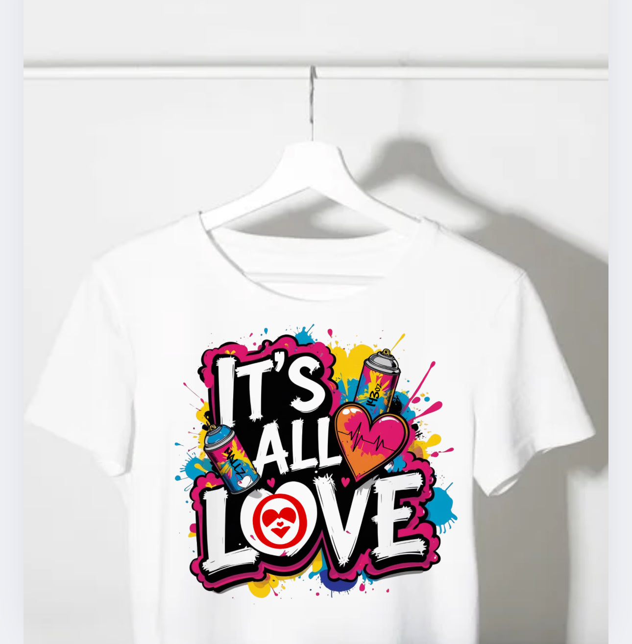 It's All Love T-Shirt - Mallz Memorial Day Tournament 2025