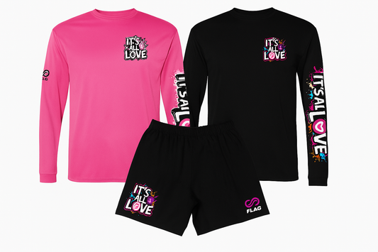IT’S ALL LOVE Athletic Wear Package - Black & Pink It’s All Love Clothing